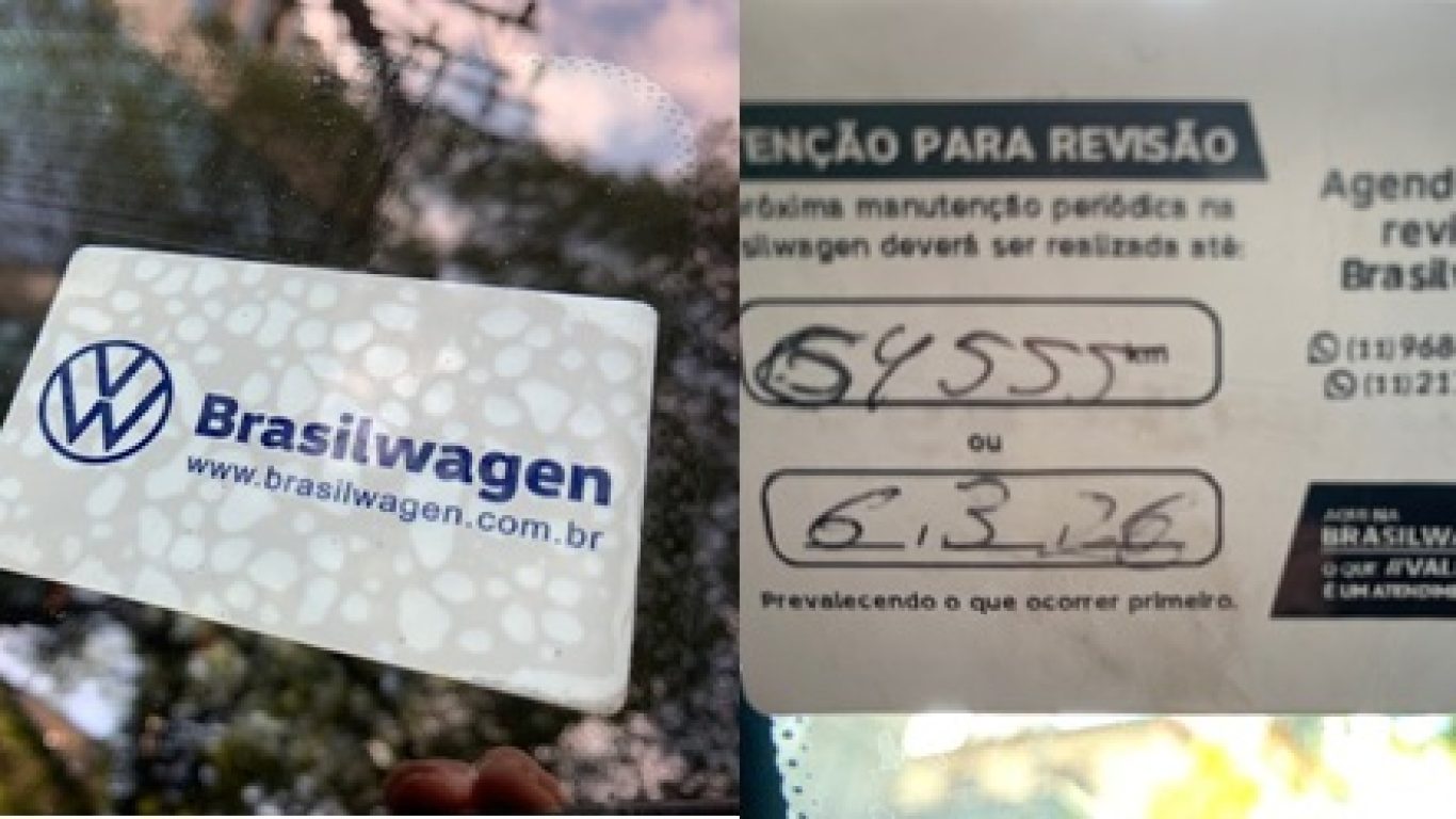 Etiqueta revisão 54mil